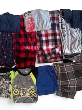 Boys Mixed Sleepwear & Pajama Bottoms bundle - pants/ shorts/ t-shirt pj’s